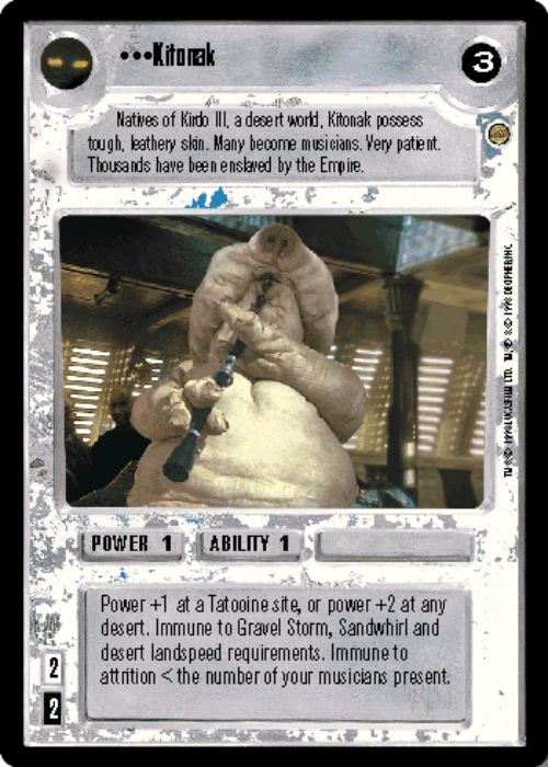 Star Wars CCG | Kitonak - Jabba's Palace | The Nerd Merchant