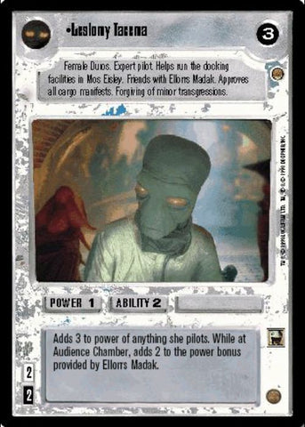 Star Wars CCG | Leslomy Tacema - Jabba's Palace | The Nerd Merchant