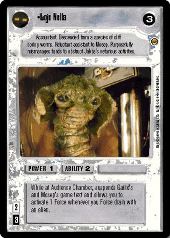 Star Wars CCG | Loje Nella - Jabba's Palace | The Nerd Merchant