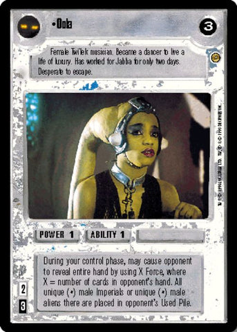 Star Wars CCG | Oola - Jabba's Palace | The Nerd Merchant