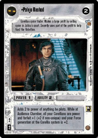 Star Wars CCG | Palejo Reshad - Jabba's Palace | The Nerd Merchant