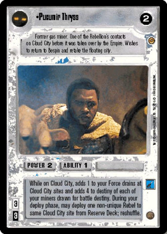 Star Wars CCG | Pucumir Thryss - Jabba's Palace | The Nerd Merchant