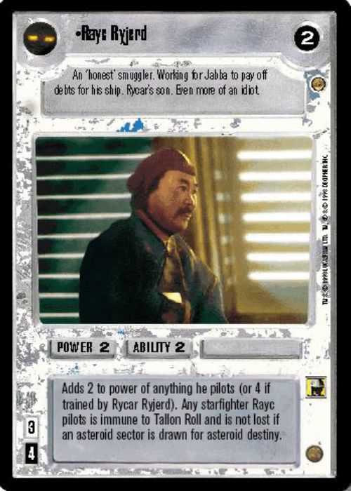 Star Wars CCG | Rayc Ryjerd - Jabba's Palace | The Nerd Merchant