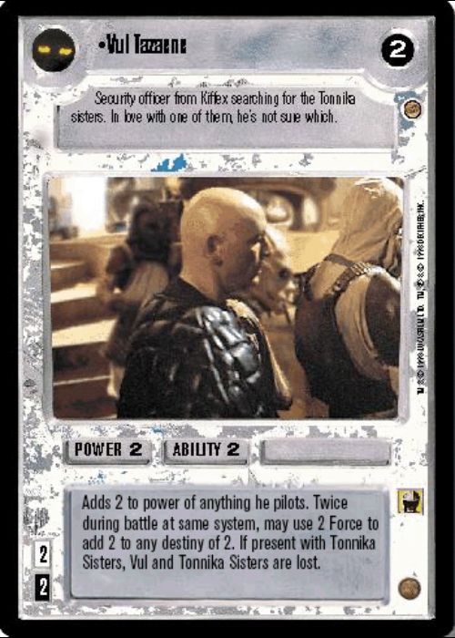 Star Wars CCG | Vul Tazaene - Jabba's Palace | The Nerd Merchant