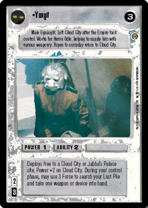 Star Wars CCG | Yoxgit - Jabba's Palace | The Nerd Merchant