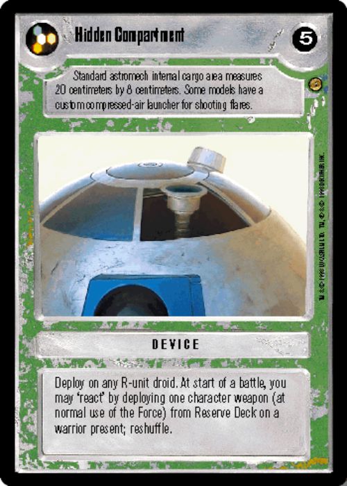 Star Wars CCG | Hidden Compartment - Jabba's Palace | The Nerd Merchant