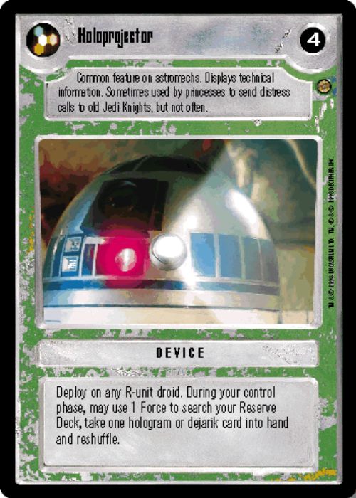 Star Wars CCG | Holoprojector - Jabba's Palace | The Nerd Merchant