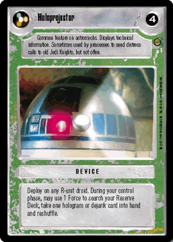 Star Wars CCG | Holoprojector - Jabba's Palace | The Nerd Merchant
