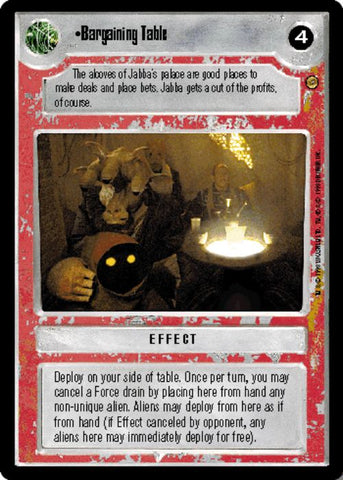 Star Wars CCG | Bargaining Table - Jabba's Palace | The Nerd Merchant