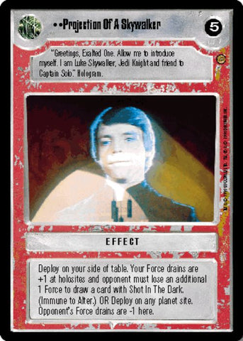 Star Wars CCG | Projection Of A Skywalker - Jabba's Palace | The Nerd Merchant