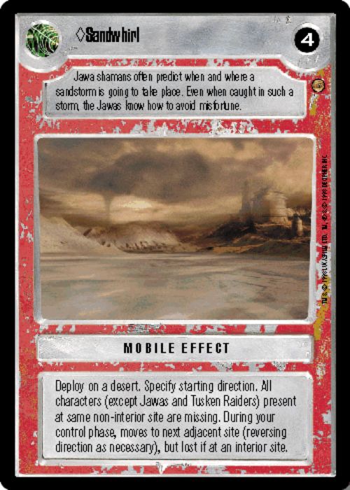 Star Wars CCG | Sandwhirl [Light] - Jabba's Palace | The Nerd Merchant