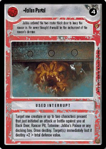 Star Wars CCG | Fallen Portal - Jabba's Palace | The Nerd Merchant