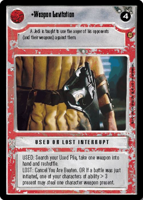 Star Wars CCG | Weapon Levitation - Jabba's Palace | The Nerd Merchant