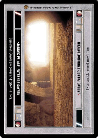 Star Wars CCG | Jabba's Palace: Entrance Cavern [Light] - Jabba's Palace | The Nerd Merchant