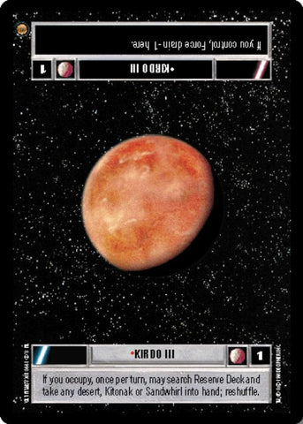 Star Wars CCG | Kirdo III - Jabba's Palace | The Nerd Merchant