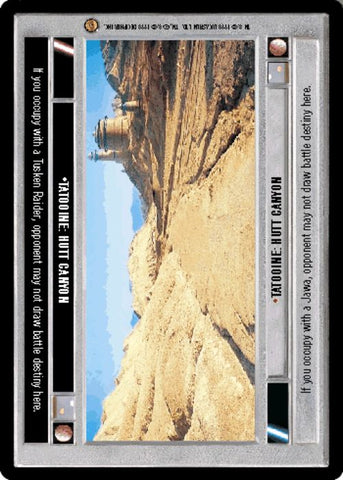 Star Wars CCG | Tatooine: Hutt Canyon - Jabba's Palace | The Nerd Merchant