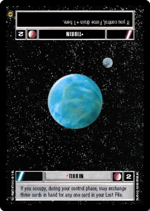 Star Wars CCG | Tibrin - Jabba's Palace | The Nerd Merchant