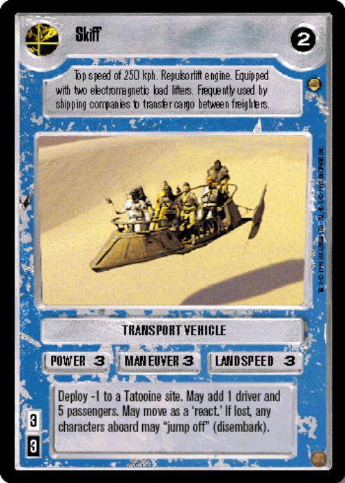 Star Wars CCG | Skiff [Light] - Jabba's Palace | The Nerd Merchant