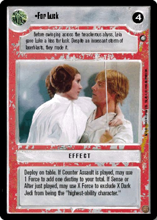 Star Wars CCG | For Luck - Jedi Pack | The Nerd Merchant