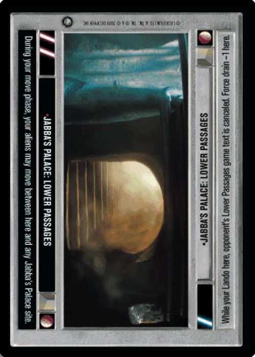 Star Wars CCG | Jabba's Palace: Lower Passages - Jabba's Palace Sealed Deck | The Nerd Merchant