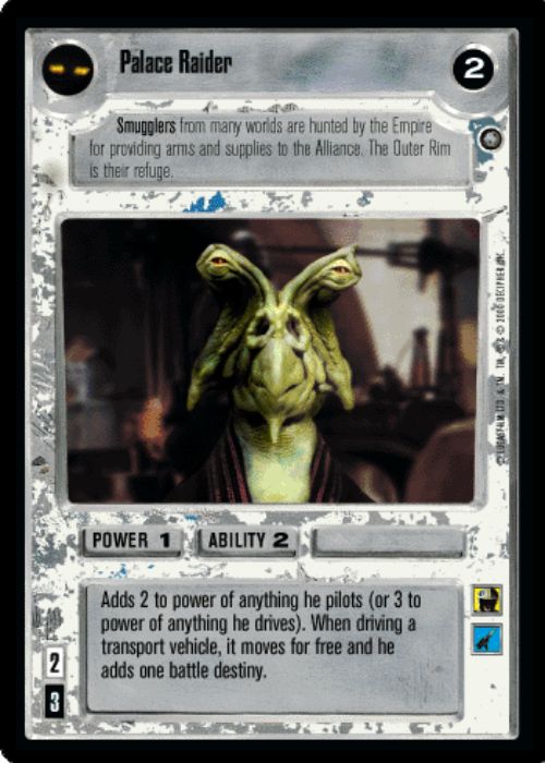 Star Wars CCG | Palace Raider - Jabba's Palace Sealed Deck | The Nerd Merchant