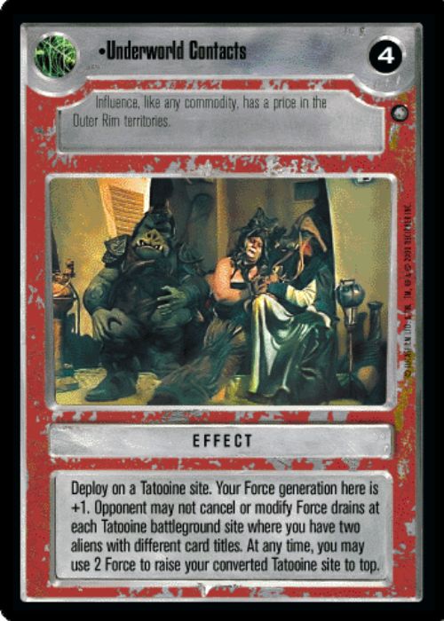 Star Wars CCG | Underworld Contacts - Jabba's Palace Sealed Deck | The Nerd Merchant