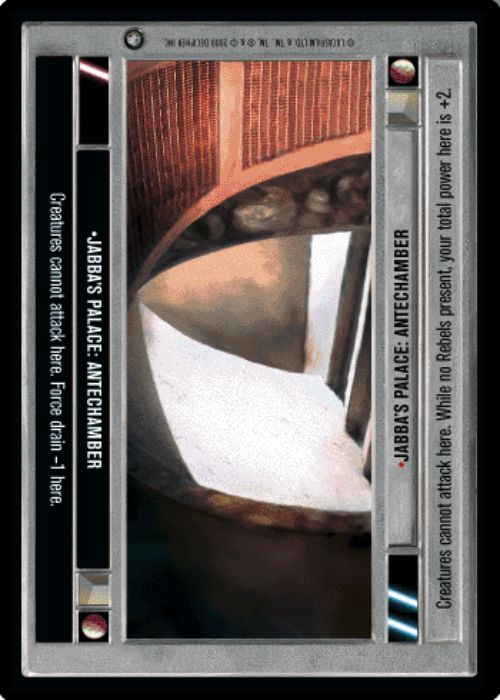 Star Wars CCG | Jabba's Palace: Antechamber - Jabba's Palace Sealed Deck | The Nerd Merchant