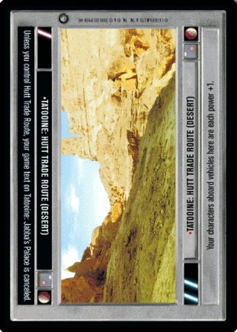 Star Wars CCG | Tatooine: Hutt Trade Route (Desert) - Jabba's Palace Sealed Deck | The Nerd Merchant