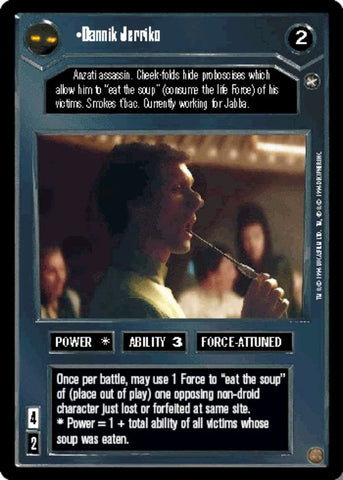 Star Wars CCG | Dannik Jerriko - A New Hope | The Nerd Merchant