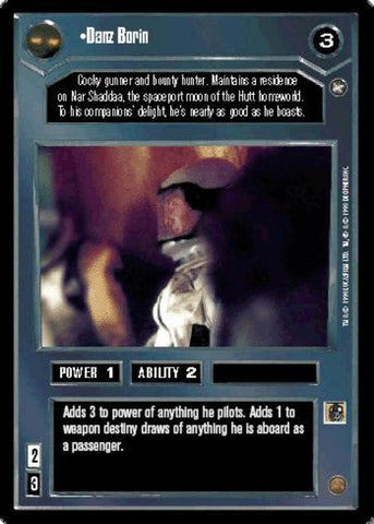 Star Wars CCG | Danz Borin - A New Hope | The Nerd Merchant