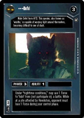 Star Wars CCG | Defel - A New Hope | The Nerd Merchant