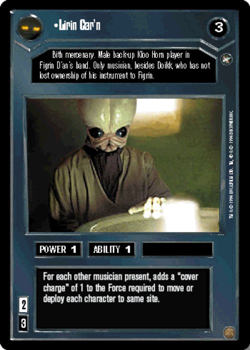 Star Wars CCG | Lirin Car'n - A New Hope | The Nerd Merchant