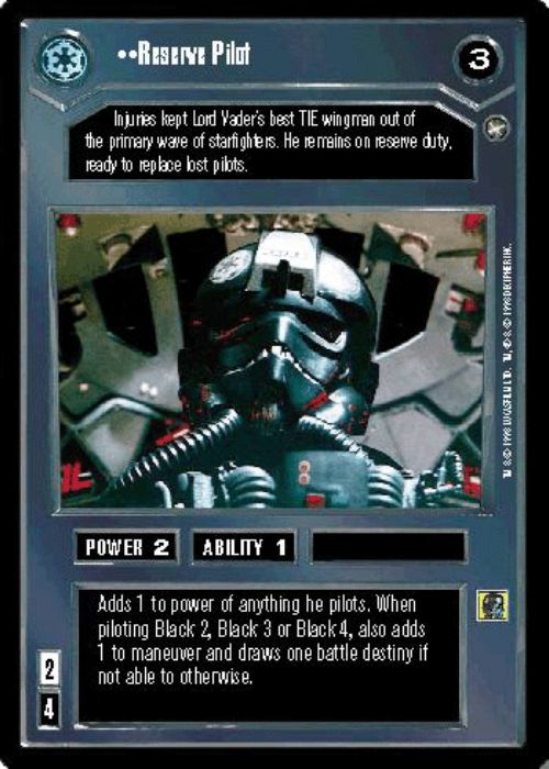 Star Wars CCG | Reserve Pilot - A New Hope | The Nerd Merchant