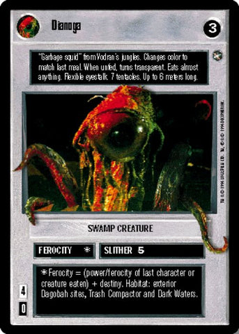 Star Wars CCG | Dianoga - A New Hope | The Nerd Merchant