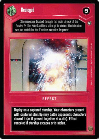 Star Wars CCG | Besieged - A New Hope | The Nerd Merchant