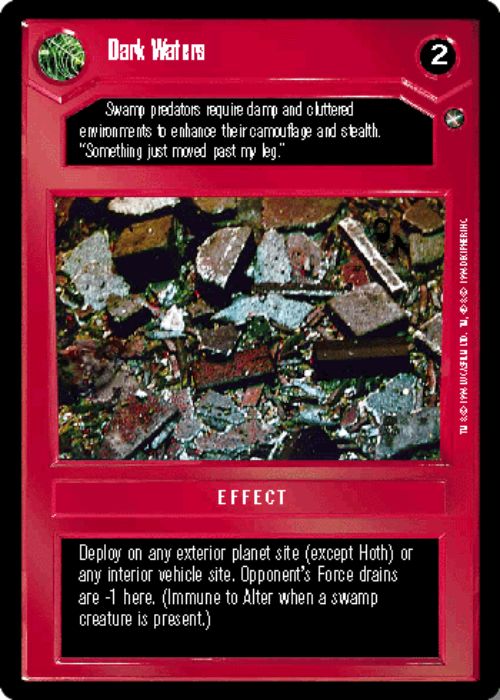 Star Wars CCG | Dark Waters - A New Hope | The Nerd Merchant