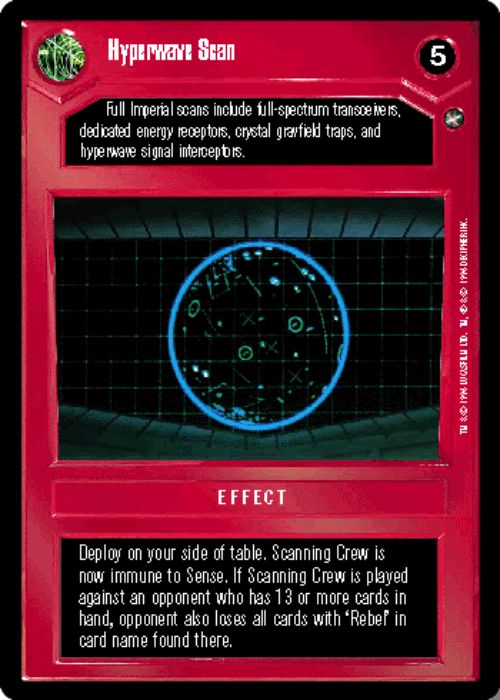Star Wars CCG | Hyperwave Scan - A New Hope | The Nerd Merchant