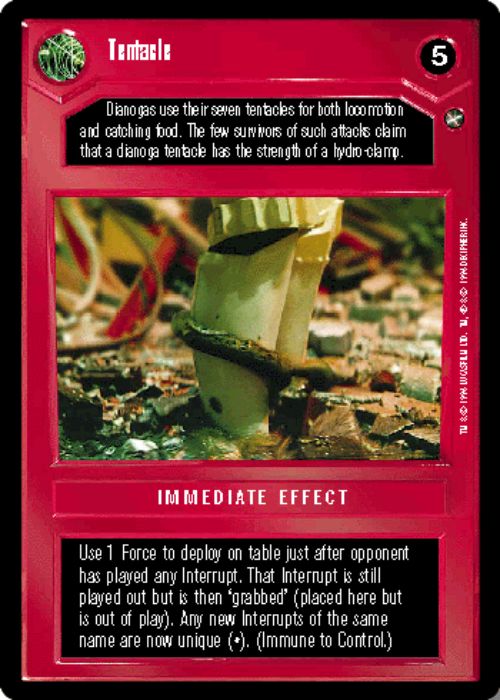Star Wars CCG | Tentacle - A New Hope | The Nerd Merchant