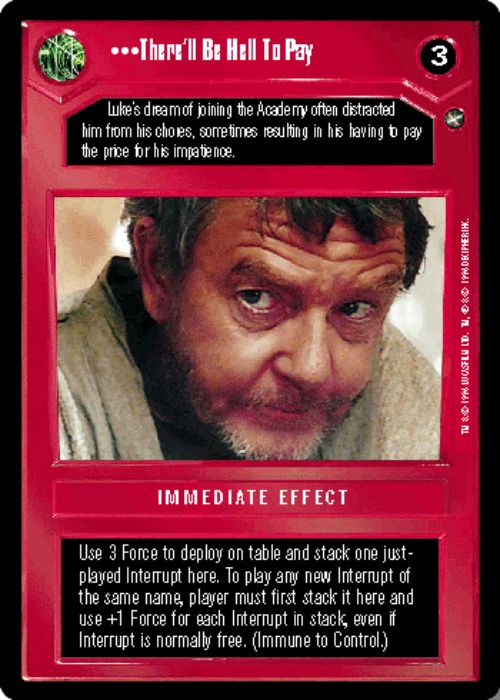 Star Wars CCG | There'll Be Hell To Pay - A New Hope | The Nerd Merchant