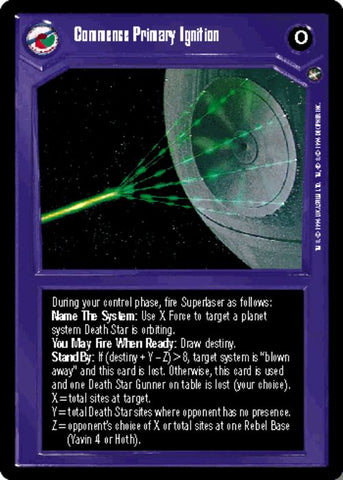 Star Wars CCG | Commence Primary Ignition - A New Hope | The Nerd Merchant