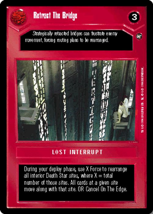 Star Wars CCG | Retract The Bridge - A New Hope | The Nerd Merchant