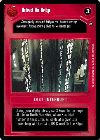 Star Wars CCG | Retract The Bridge - A New Hope | The Nerd Merchant