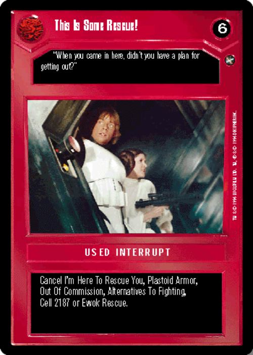 Star Wars CCG | This Is Some Rescue! - A New Hope | The Nerd Merchant