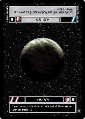 Star Wars CCG | Kashyyyk [Dark] - A New Hope | The Nerd Merchant