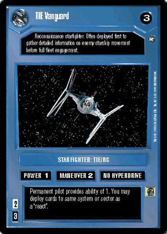 Star Wars CCG | TIE Vanguard - A New Hope | The Nerd Merchant