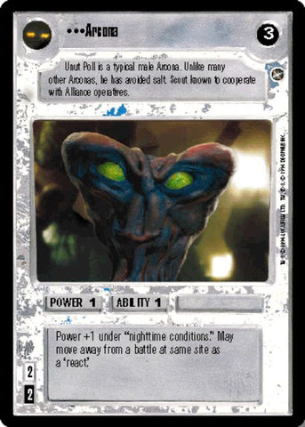 Star Wars CCG | Arcona - A New Hope | The Nerd Merchant