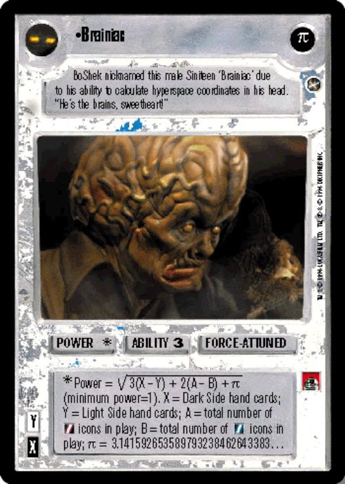 Star Wars CCG | Brainiac - A New Hope | The Nerd Merchant