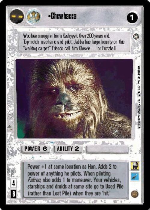 Star Wars CCG | Chewbacca - A New Hope | The Nerd Merchant