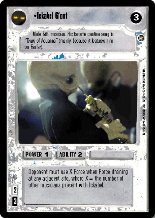 Star Wars CCG | Ickabel G'ont - A New Hope | The Nerd Merchant
