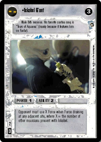 Star Wars CCG | Ickabel G'ont - A New Hope | The Nerd Merchant